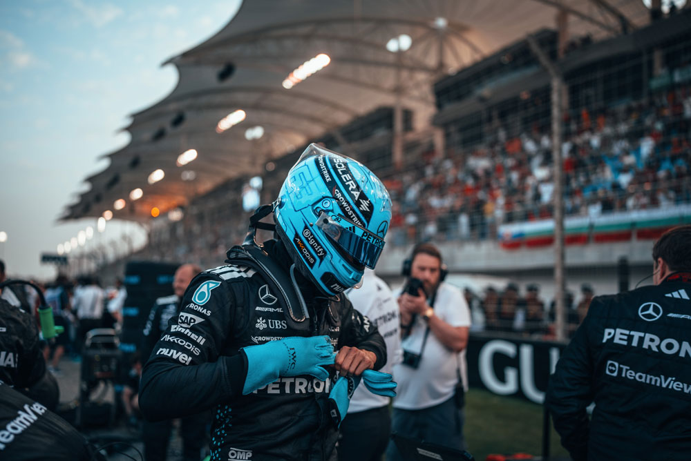 Formel 1-kører fra Mercedes.